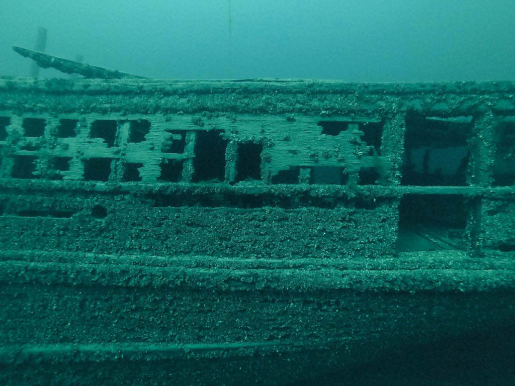 Eber Ward Shipwreck