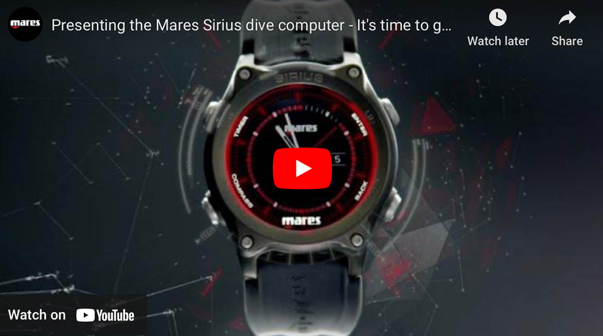 Introducing the Mares Sirius Dive Computer - The Scuba News