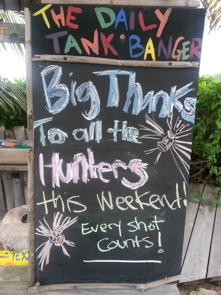 Tourney Sign
