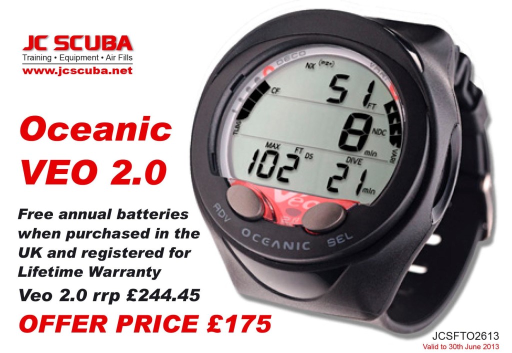 Oceanic Offer - JC Scuba