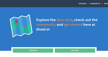 New Social Network For The Scuba Diving Community Dived.In