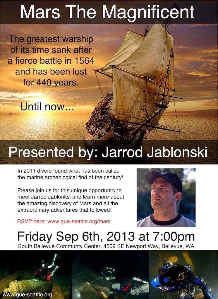 Jarrod Jablonski at The Scuba News
