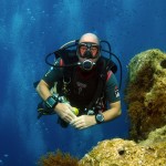 Chris Hazlehurst at The Scuba News