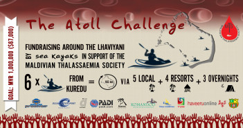 Prodivers Maldives Raising funds for The Maldivian Thalassaemia Society Prodivers Atoll Challenge at The Scuba News
