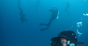 Scuba Selfie Susie Erbe at The Scuba News