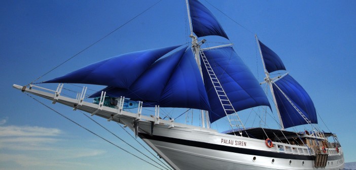 S/Y Palau Siren. Image courtesy of Worldwide Dive and Sail