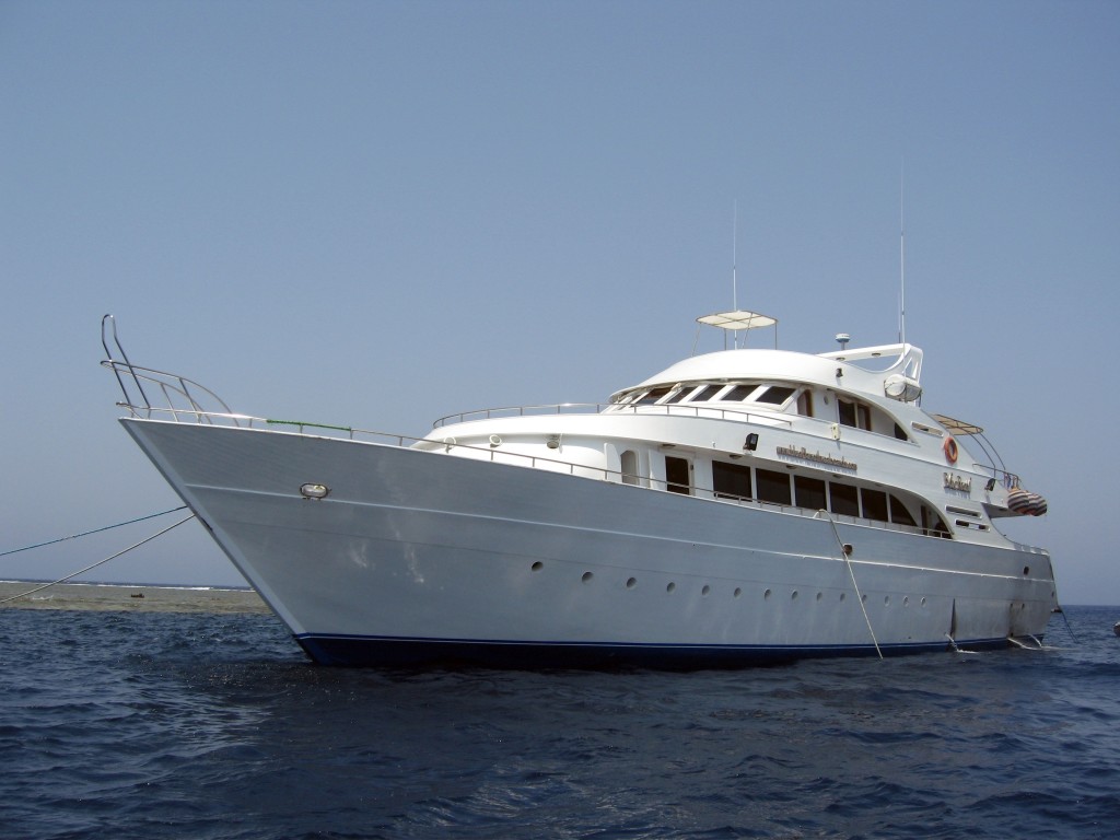 M/Y Blue Pearl at The Scuba News
