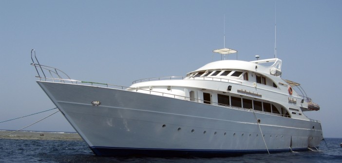 M/Y Blue Pearl at The Scuba News