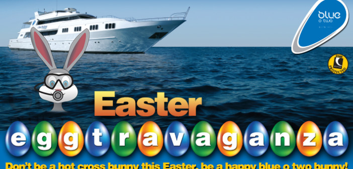 The blue o two ‘Easter Egg-travaganza’ is coming soon…