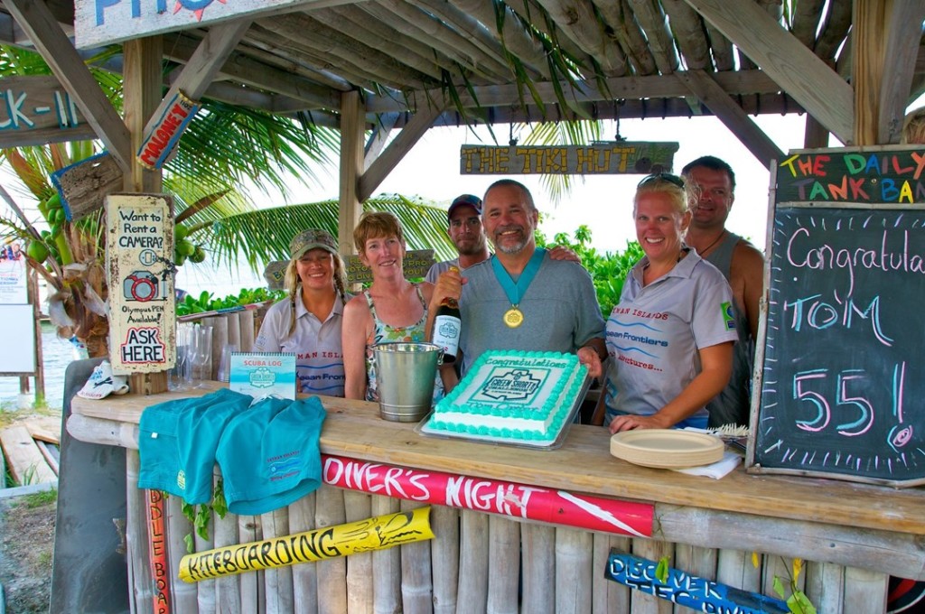 More than 100 Ocean Frontiers customers have completed the challenge since the company began the program two years ago. Photo courtesy Ocean Frontiers.