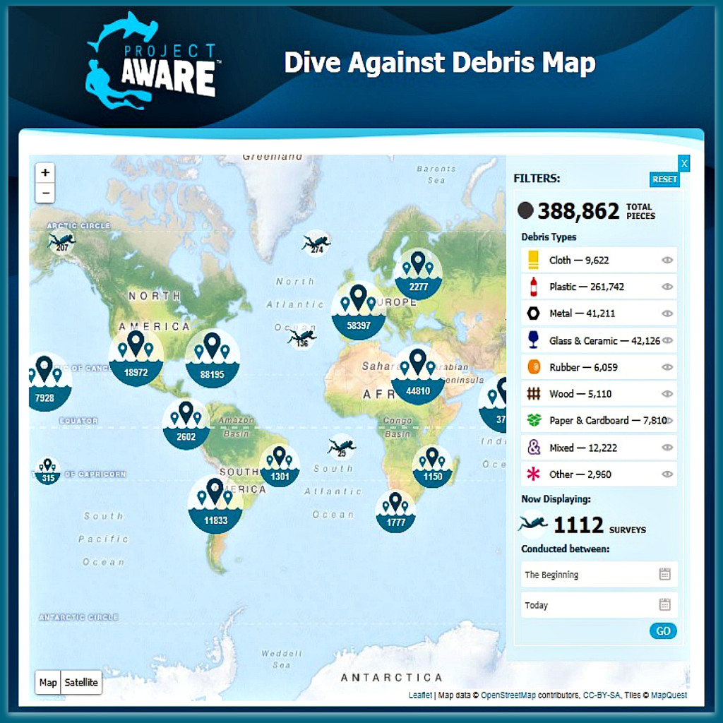 Dive Against Debris