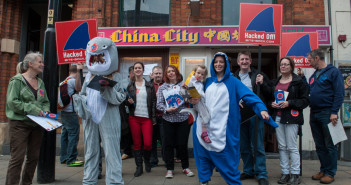 MANCHESTER SHOPPERS ‘HACKED OFF!’ AT CITY’S SHARK SECRET