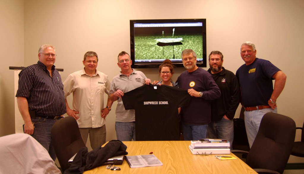 Shipwreck School at The Scuba News