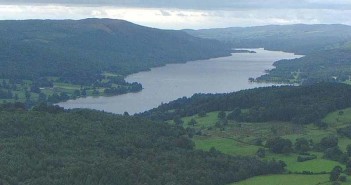 Lake Coniston in the UK Lake District