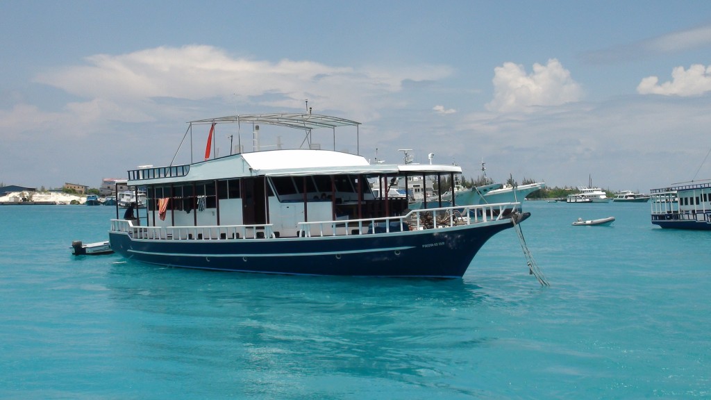 Emperor Atoll moored