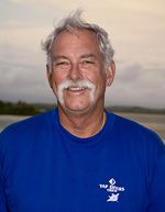 Bill Acker is the owner of the first dive shop in Yap and has helped make the island a top international dive destination, bringing jobs and prosperity to the local community. Photo courtesy ISDHF