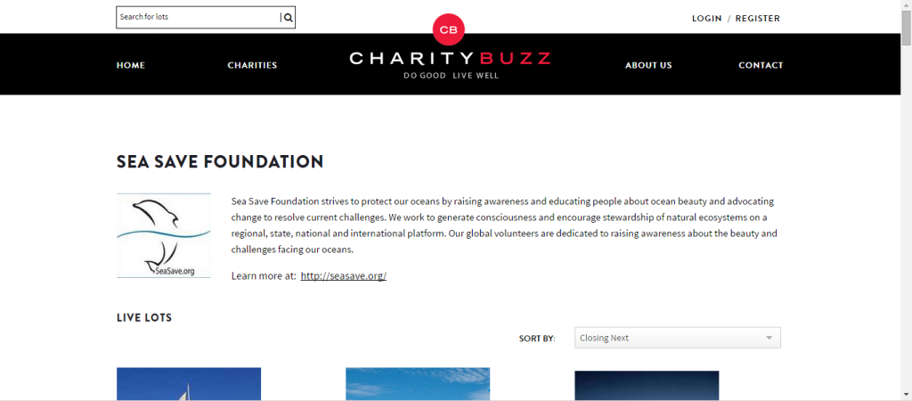Sea Save Auction