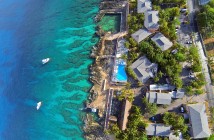 Sunset House, the hotel for divers by divers, is one of the best known dive resorts in the Caribbean. By the end of 2015, 22 of the world's finest underwater photographers will have their own signature room at the resort. Photo courtesy Sunset House