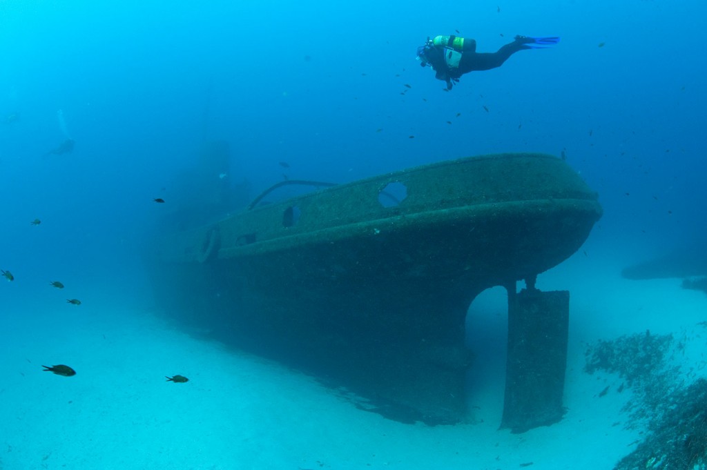 Rozi, Tugboat Wreck off Malta. Image credit: viewingmalta.com