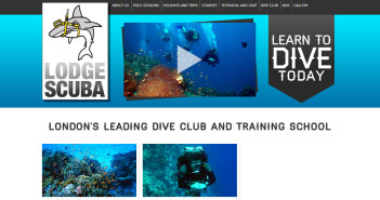 Lodge Scuba, London, UK Expelled From PADI lodge-scuba-home-screen