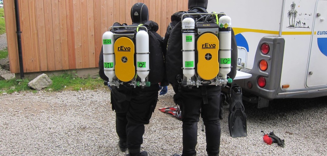 Tekdeep / rEvo Rebreathers at Capernwray