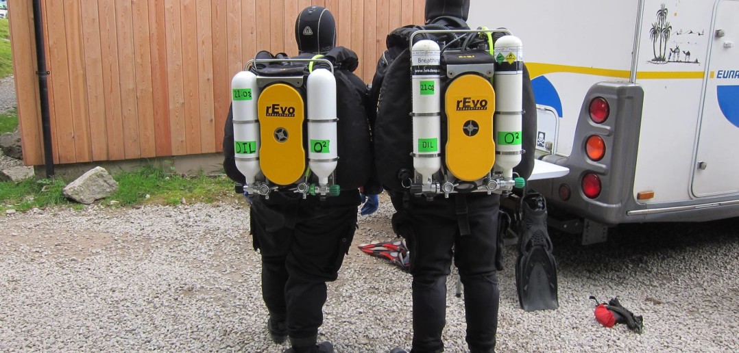 Tekdeep / rEvo Rebreathers at Capernwray