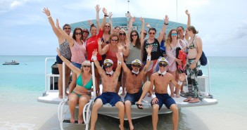 Women's Dive Day 2015 was celebrated in style by Red Sail Sports Grand Cayman. Pampered diving, champagne and strawberries at the end of the trip - what a day! Photo courtesy Red Sail Sports