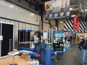 Dive 2015 - Setting Up The Stands