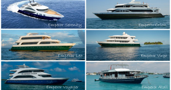 0316 Emperor Maldives boats collage