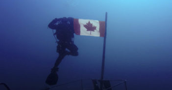 Diving from the Shores of Halifax Alisha