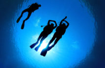 Scuba Diving Students and Instructor