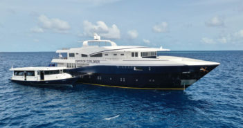 The luxury of more time (10 nights) to explore the Maldives on Emperor Explorer Emperor Dives Maldives