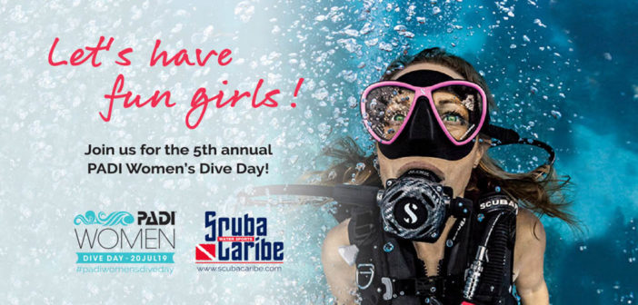 PADI Women's Day 2019 at ScubaCaribe