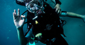 Diver Underwater