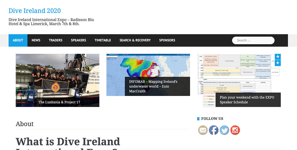 Dive Ireland 2020