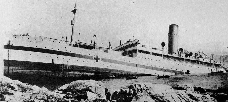 HMHS Letitia Shipwreck