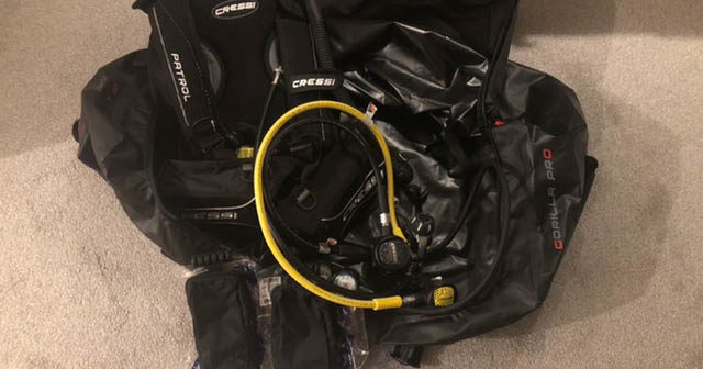 Used Cressi Diving Equipment