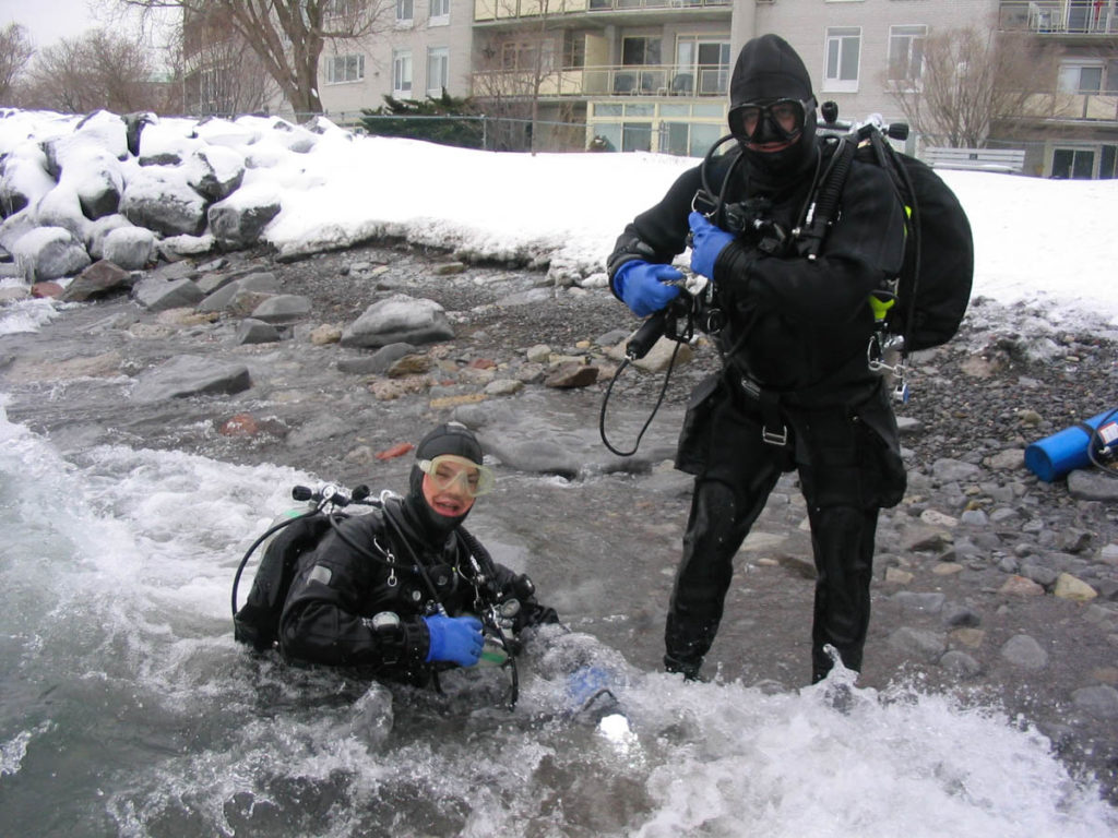 Winter Diving