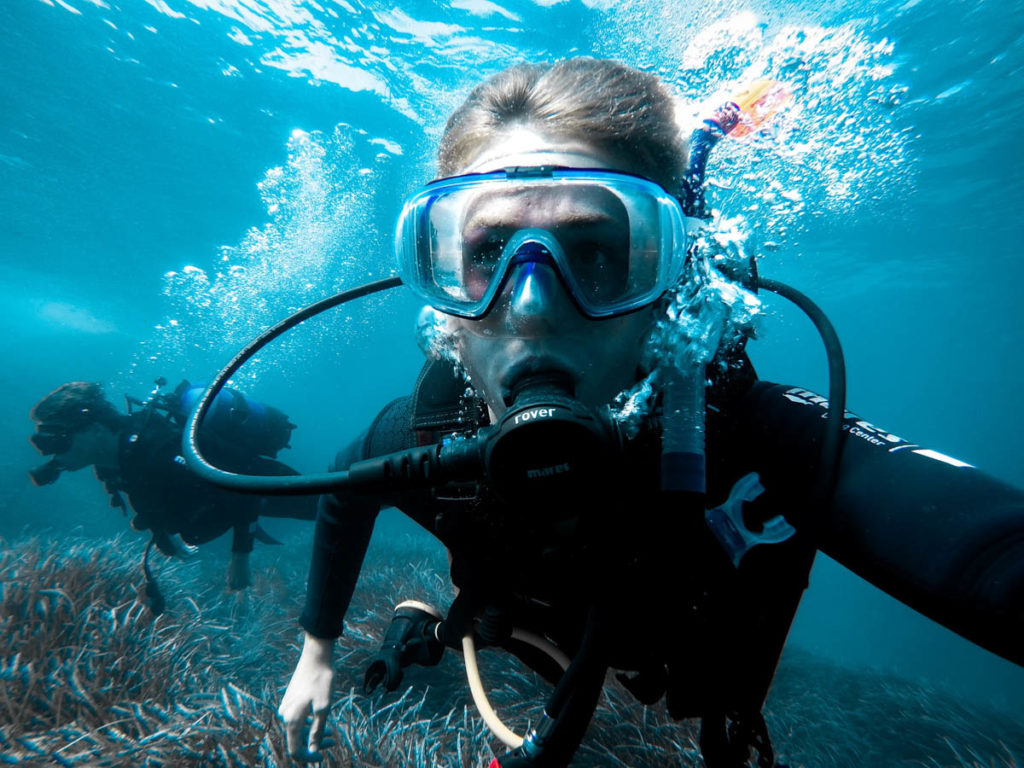 Diver Underwater