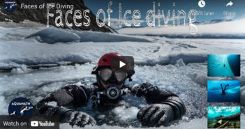 VIDEO: Faces of Ice Diving with Nathalie Lasselin Faces of Ice Diving