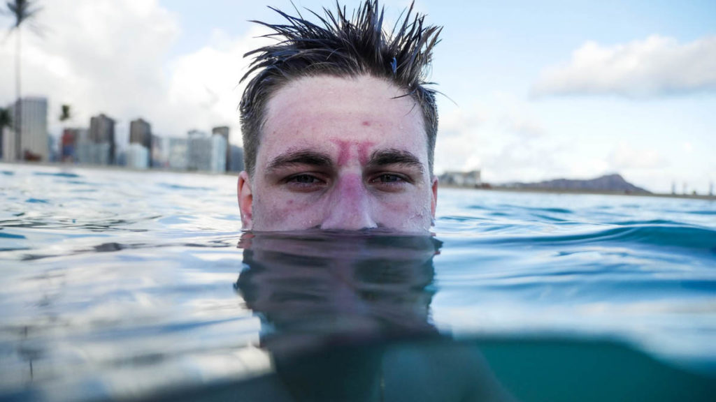 Man in Water