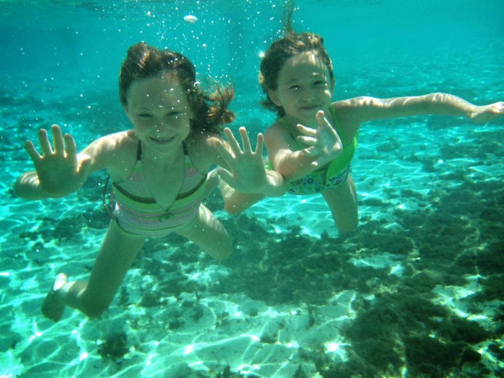 Children Swimming