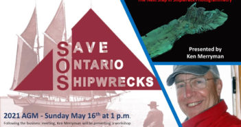 Save Ontario Shipwrecks Presents: The Next Step in Shipwreck Photogrammetry by Ken Merryman Save Ontario Shipwrecks