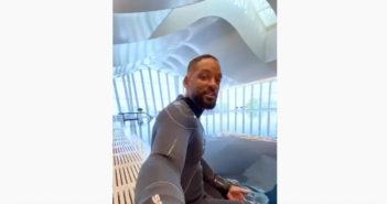 Will Smith Visits World’s Deepest Pool in Dubai Will Smith