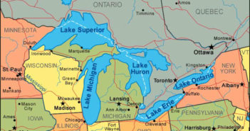 Great Lakes Map