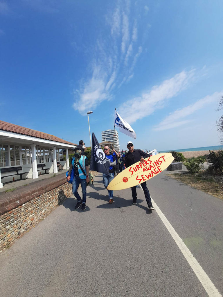 Surfers, Divers and Swimmers Unite To End Pollution