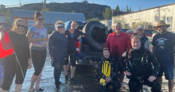 Shit, I Found Diving at Yellowknife’s Old Town Dock, for an Underwater Clean Up Yellowknife
