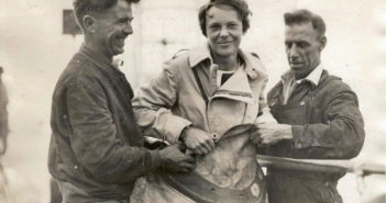 Amelia Earhart, Scuba Diver Amelia Earhart