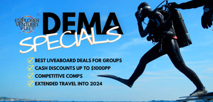 Explorer Ventures Announces 2022 DEMA Group Specials
