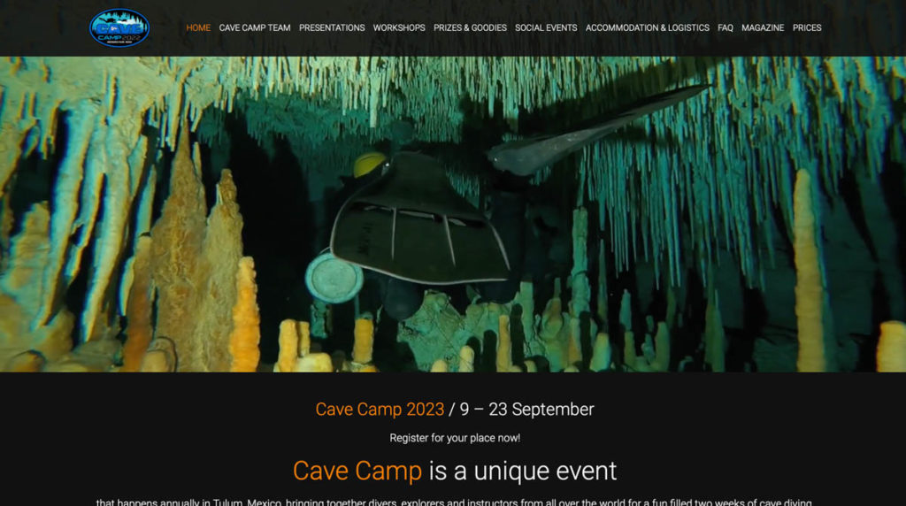 Cave Camp 2023 - The Scuba News